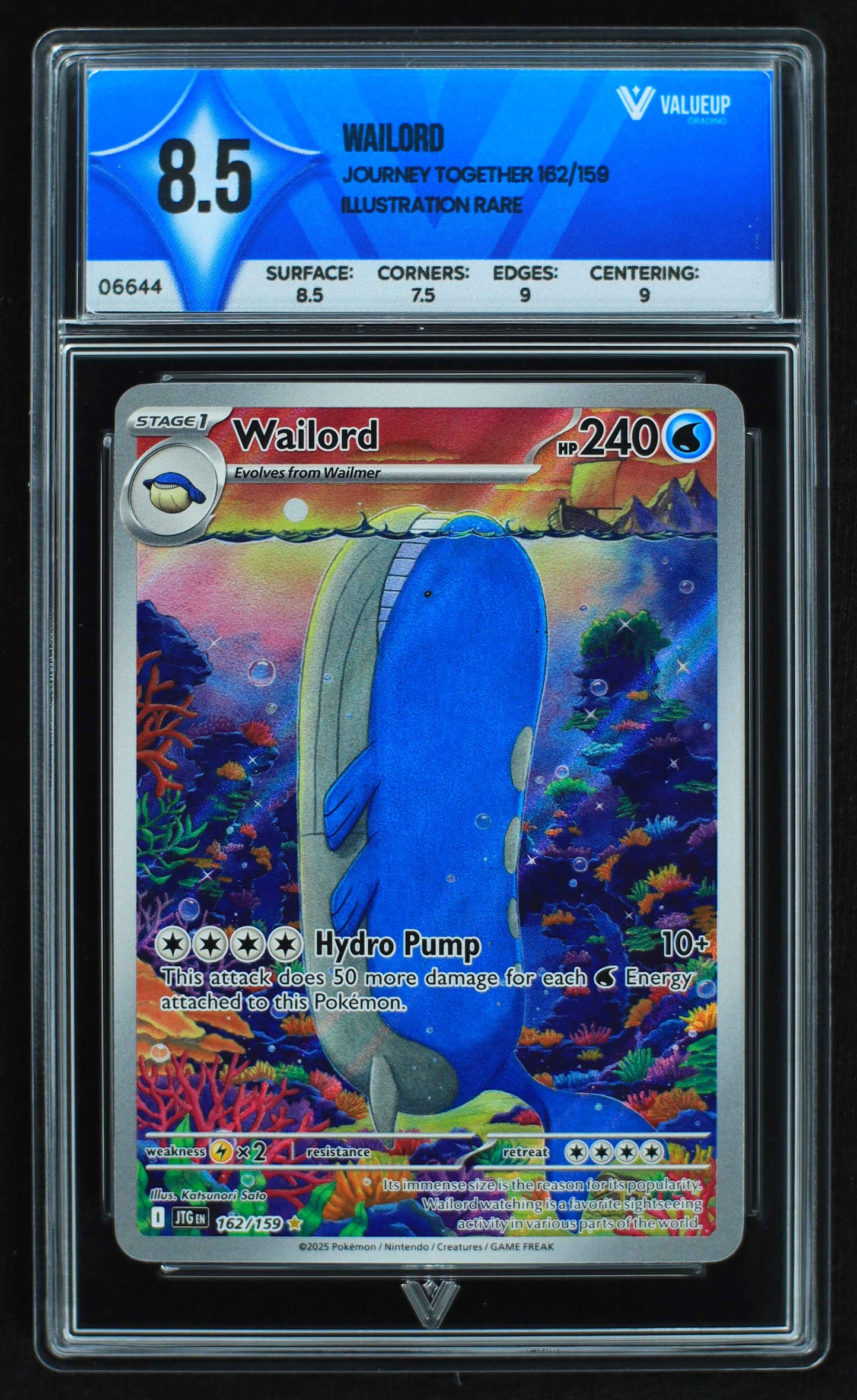 06644 WAILORD Grading Card