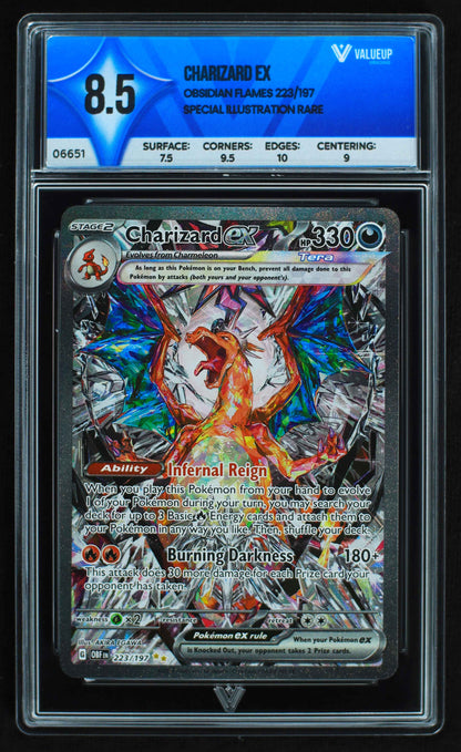 06651 CHARIZARD EX Grading Card