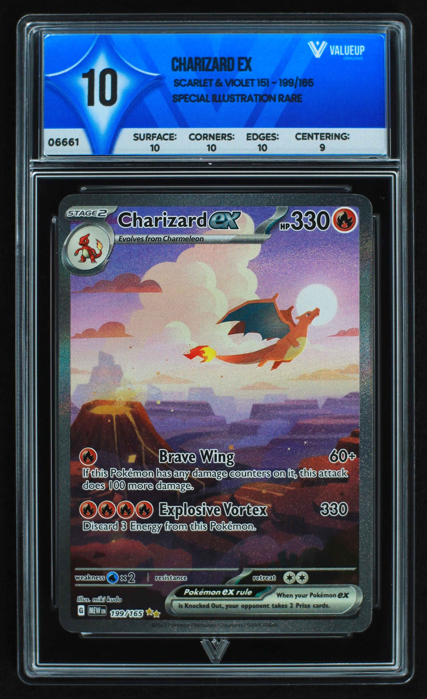 06661 CHARIZARD EX Grading Card