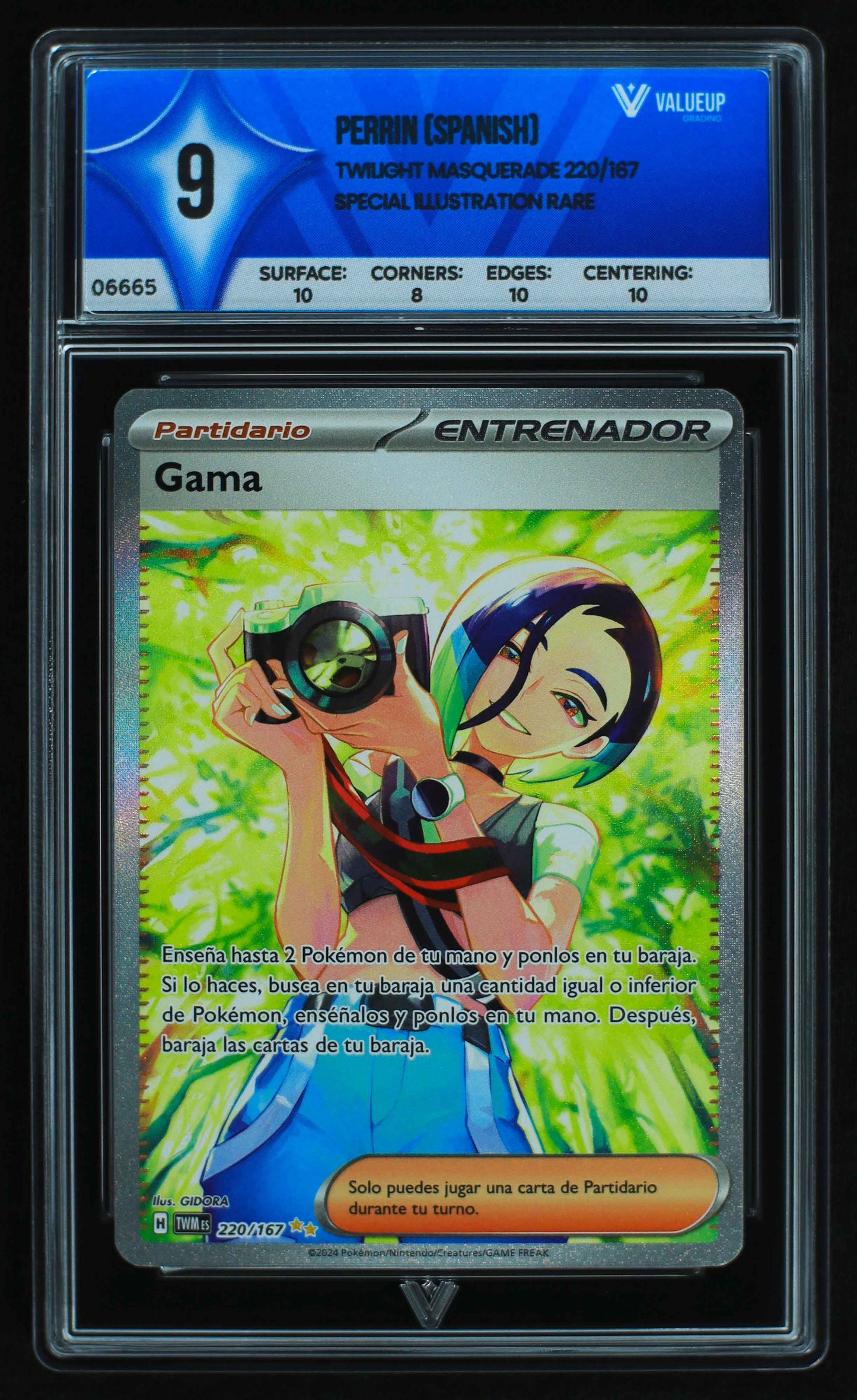 06665 PERRIN (SPANISH) Grading Card