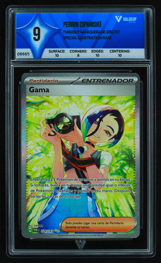 06665 PERRIN (SPANISH) Grading Card