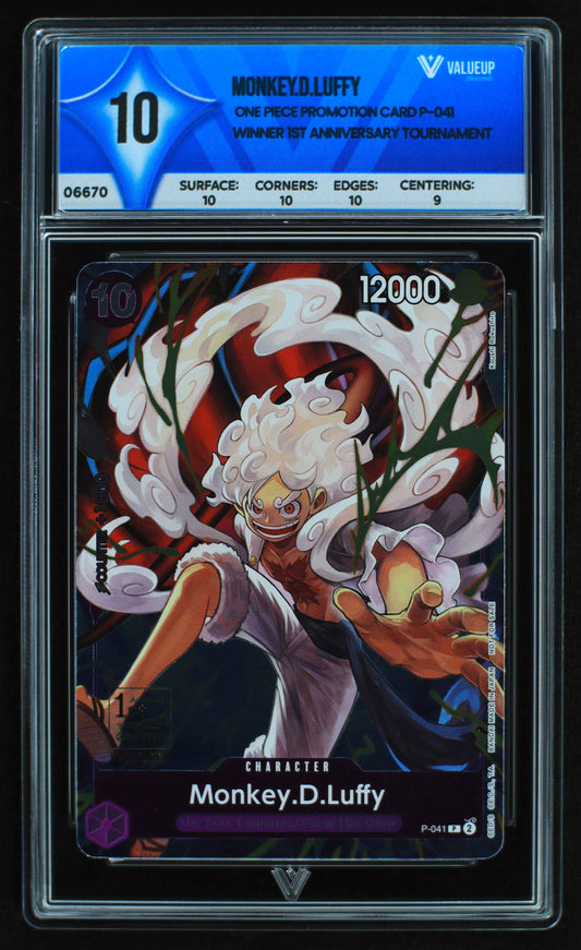 06670 MONKEY.D.LUFFY Grading Card
