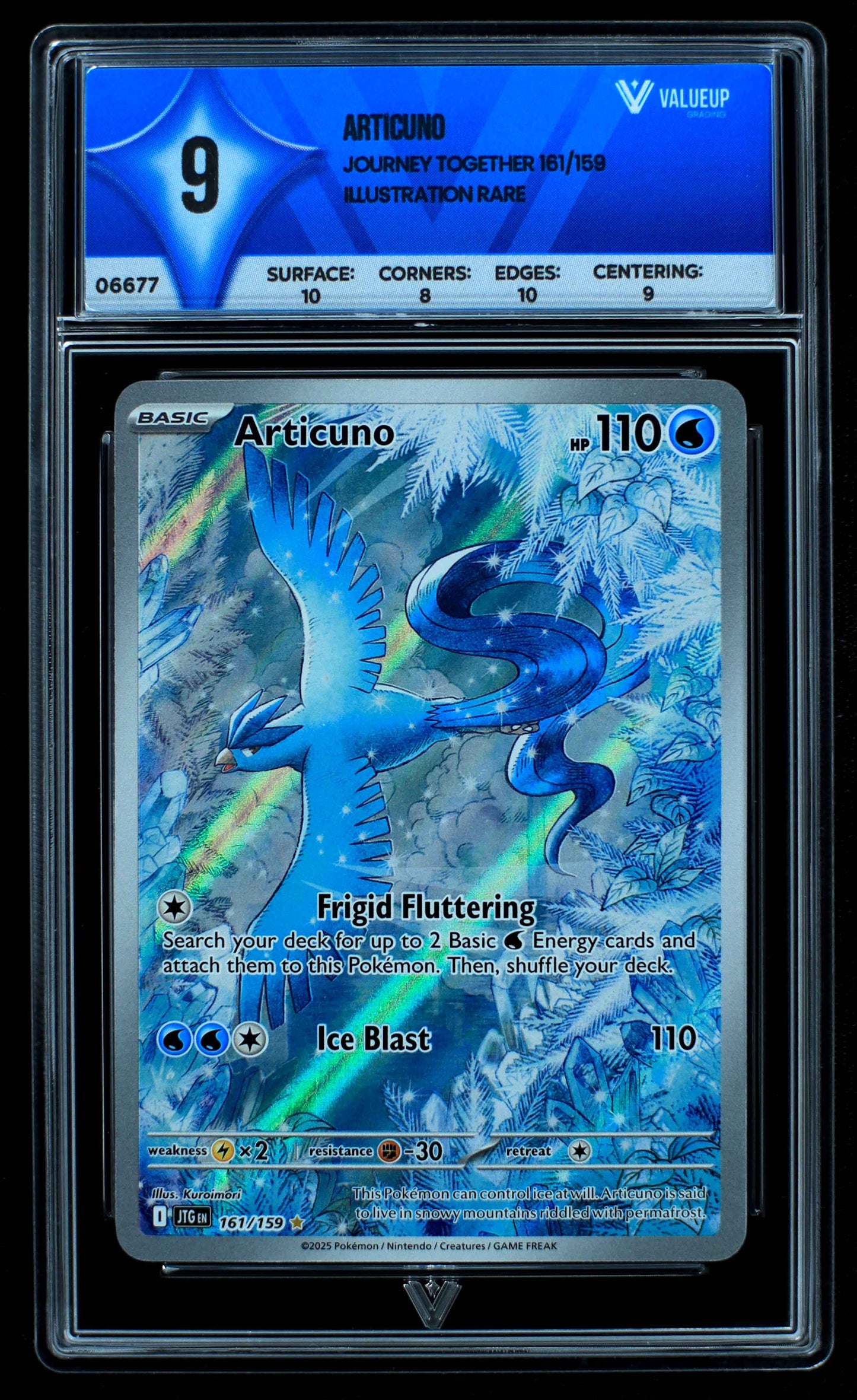 06677 ARTICUNO Grading Card