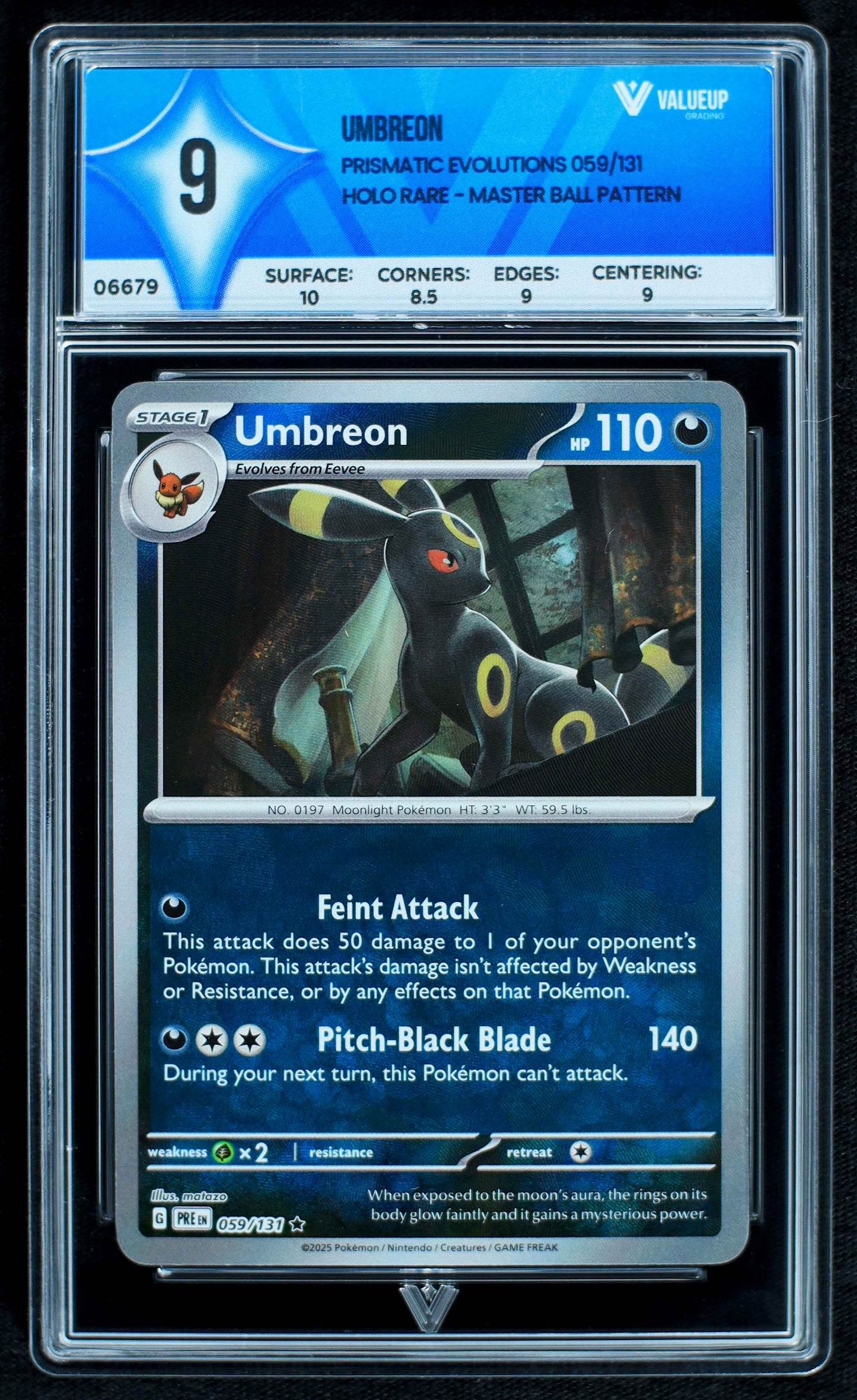 06679 UMBREON Grading Card