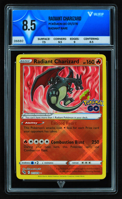 06680 RADIANT CHARIZARD Grading Card