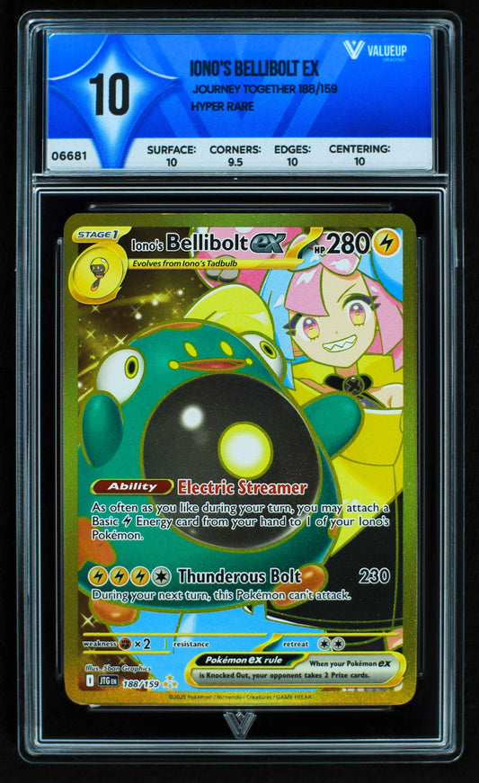 06681 IONO'S BELLIBOLT EX Grading Card