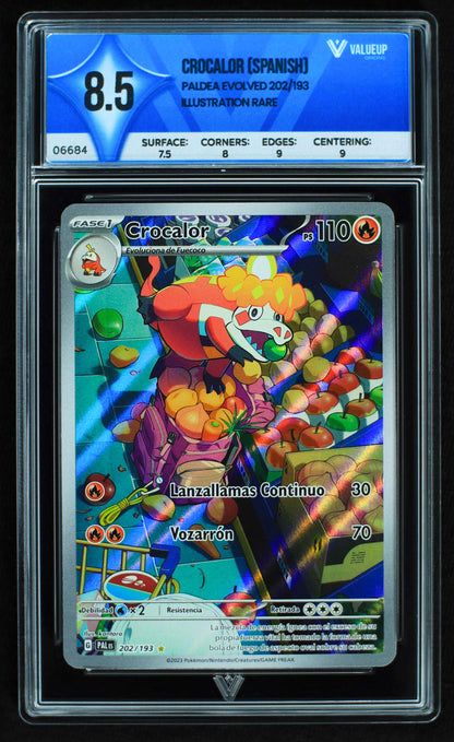 06684 CROCALOR (SPANISH) Grading Card