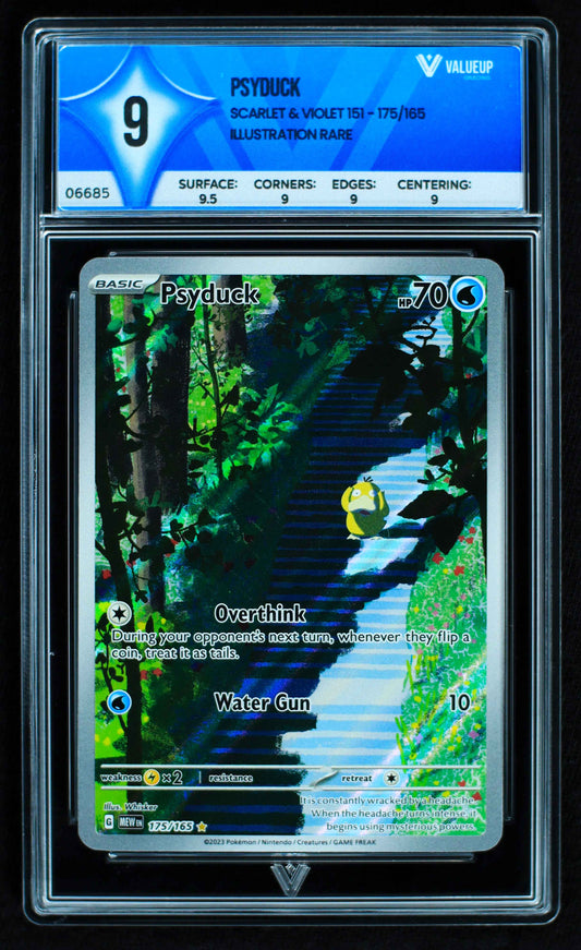 06685 PSYDUCK Grading Card