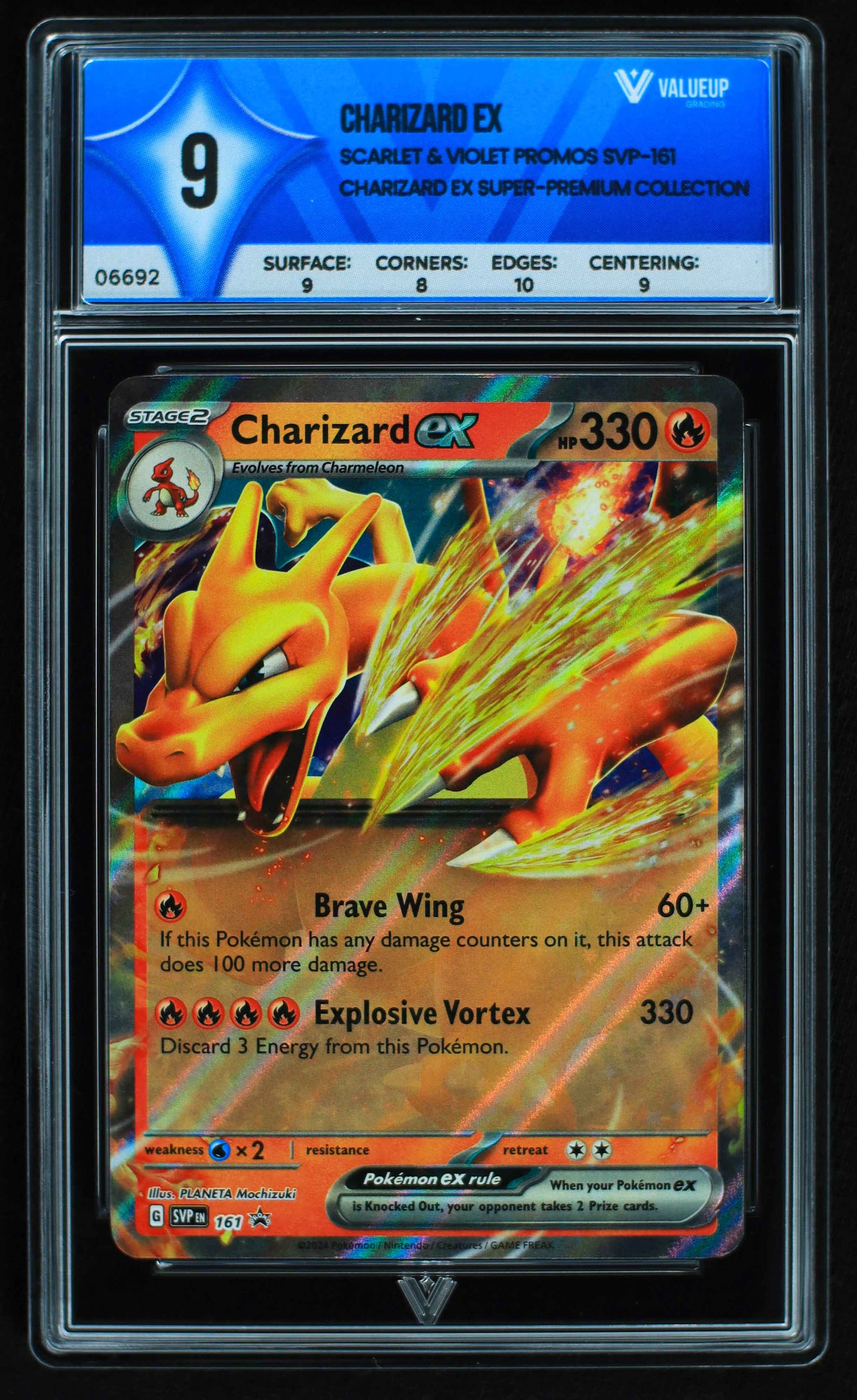 06692 CHARIZARD EX Grading Card