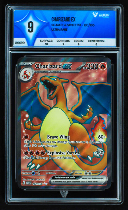 06699 CHARIZARD EX Grading Card
