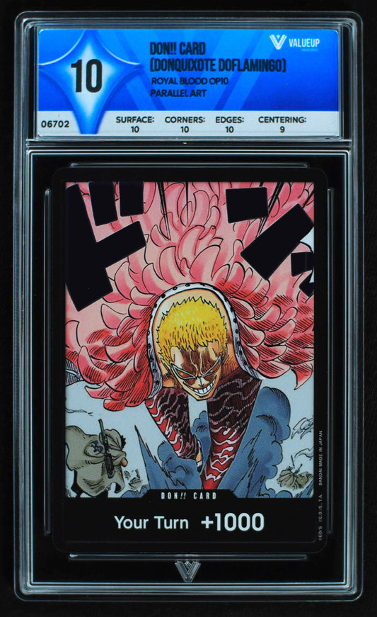06702 DON!! CARD (DONQUIXOTE DOFLAMINGO) Grading Card