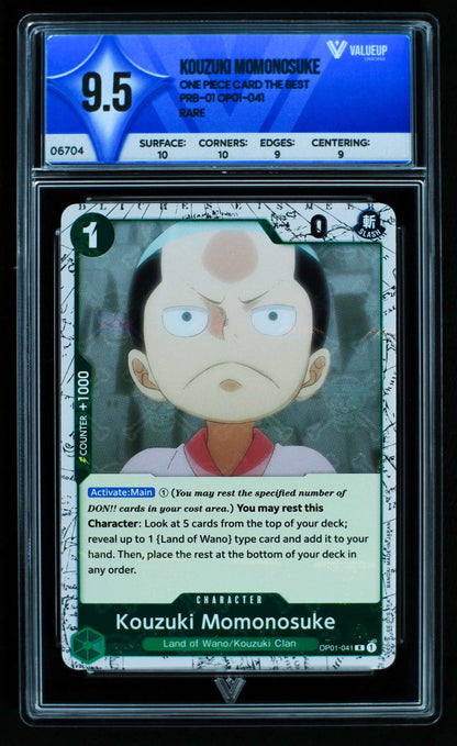 06704 KOUZUKI MOMONOSUKE Grading Card