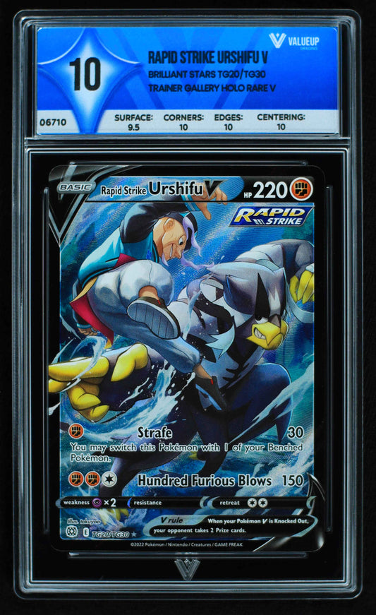 06710 RAPID STRIKE URSHIFU V Grading Card