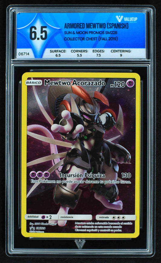 06714 ARMORED MEWTWO (SPANISH) Grading Card