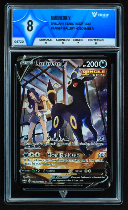 06720 UMBREON V Grading Card