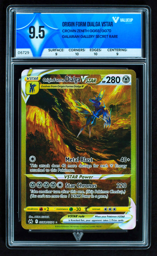 06729 ORIGIN FORM DIALGA VSTAR Grading Card