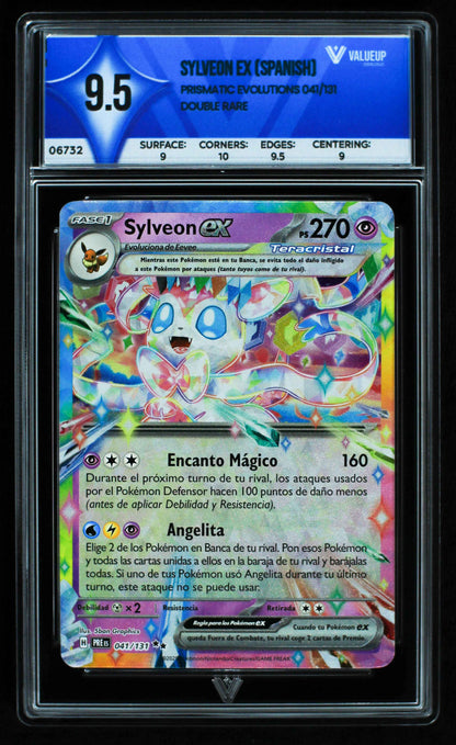 06732 SYLVEON EX (SPANISH) Grading Card