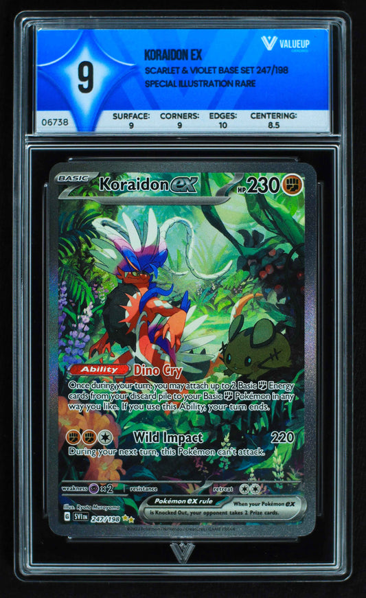 06738 KORAIDON EX Grading Card