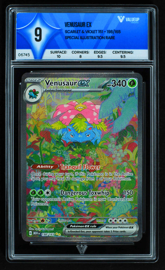 06745 VENUSAUR EX Grading Card