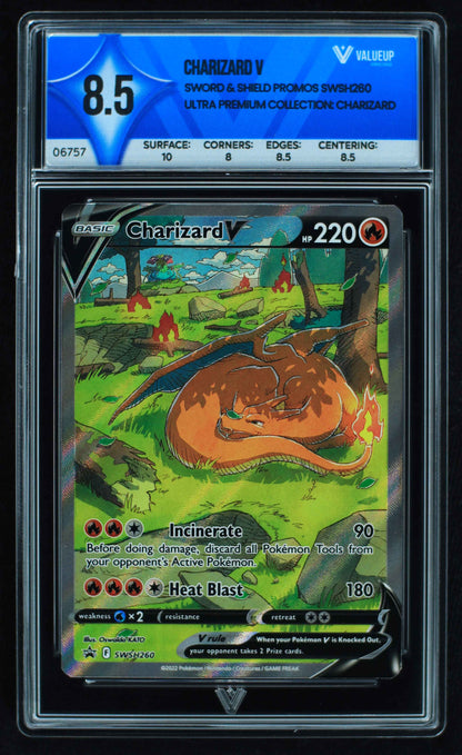 06757 CHARIZARD V Grading Card