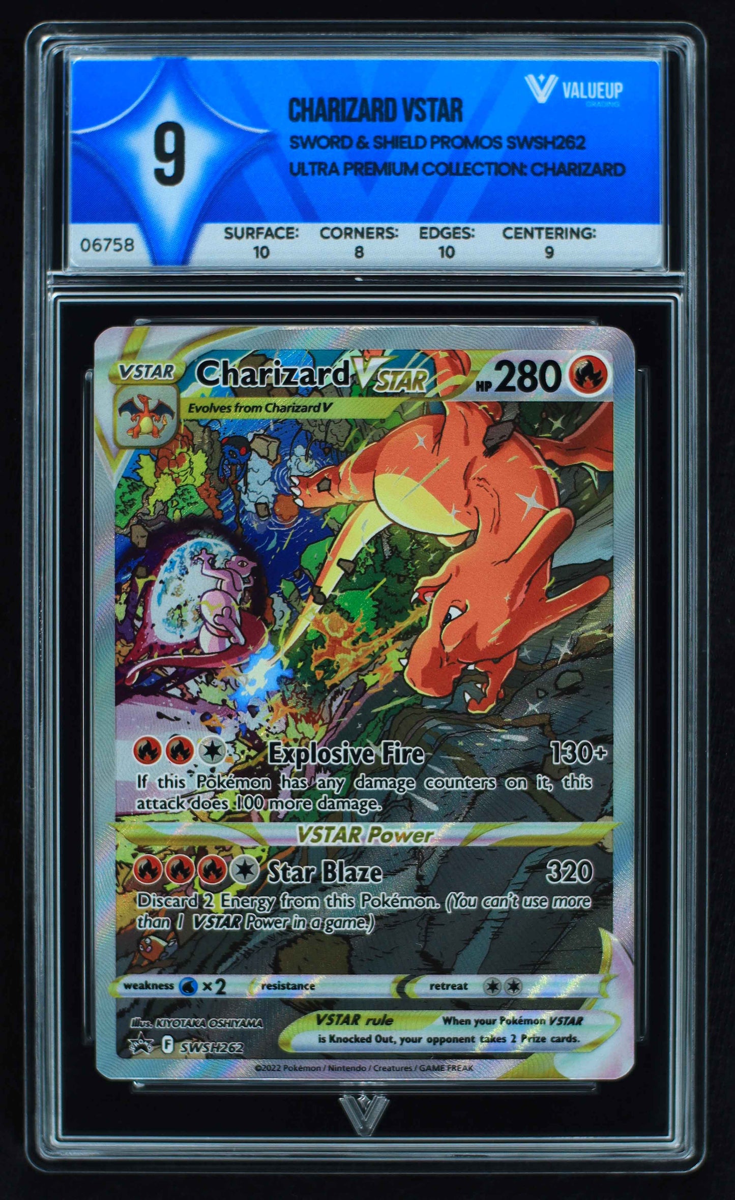 06758 CHARIZARD VSTAR Grading Card