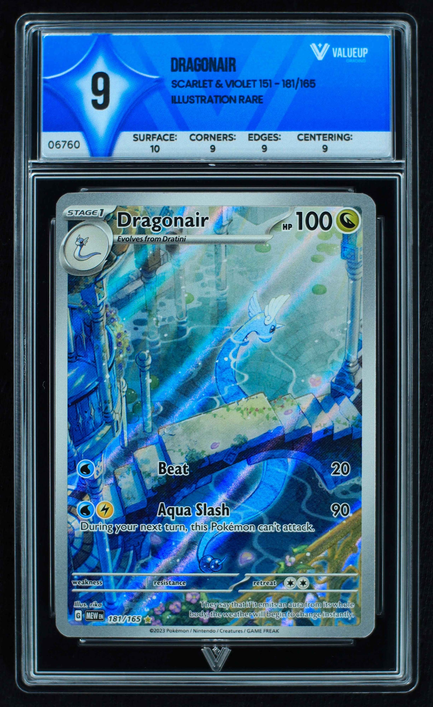 06760 DRAGONAIR Grading Card
