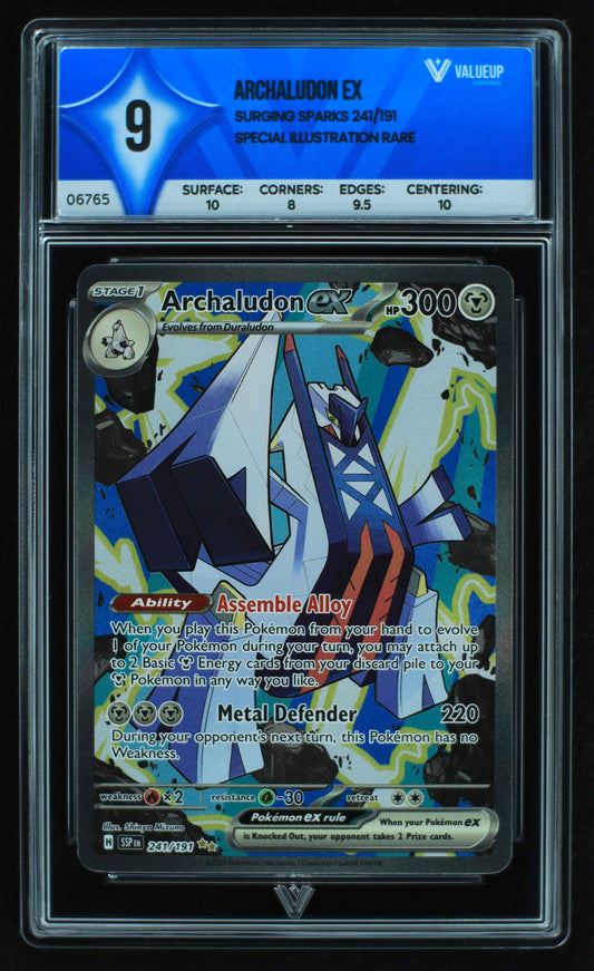 06765 ARCHALUDON EX Grading Card
