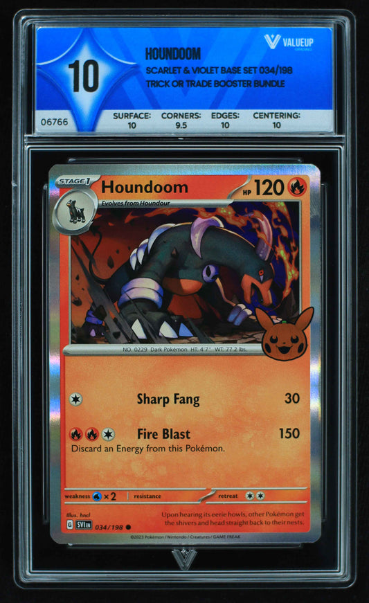 06766 HOUNDOOM Grading Card