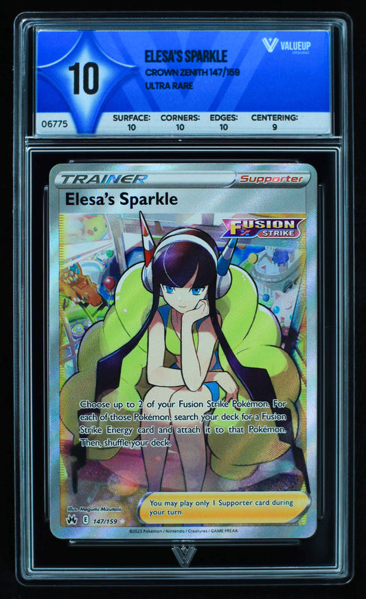 06775 ELESA'S SPARKLE Grading Card