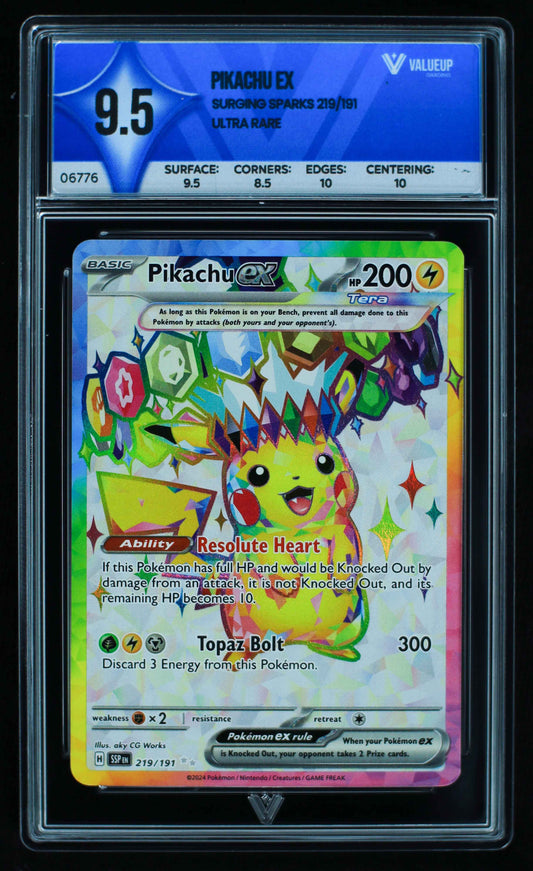 06776 PIKACHU EX Grading Card