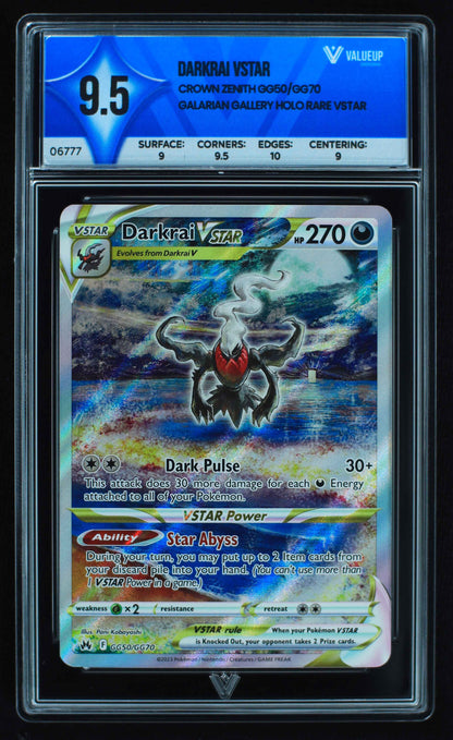 06777 DARKRAI VSTAR Grading Card
