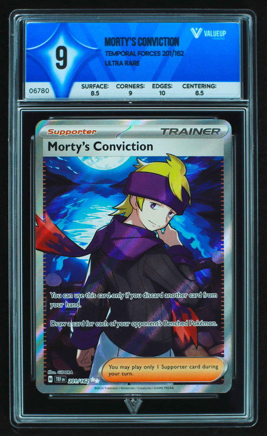 06780 MORTY'S CONVICTION Grading Card