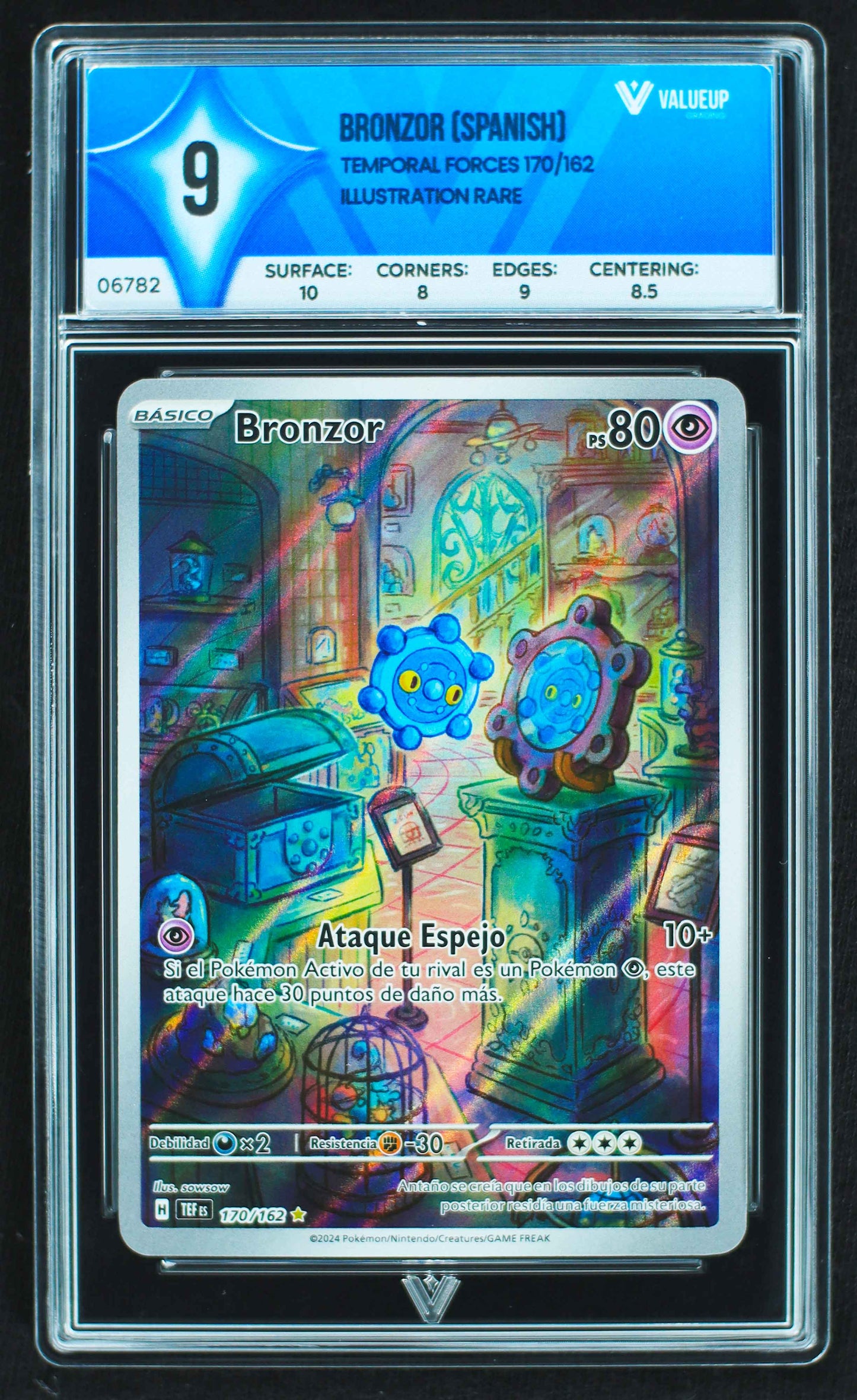 06782 BRONZOR (SPANISH) Grading Card