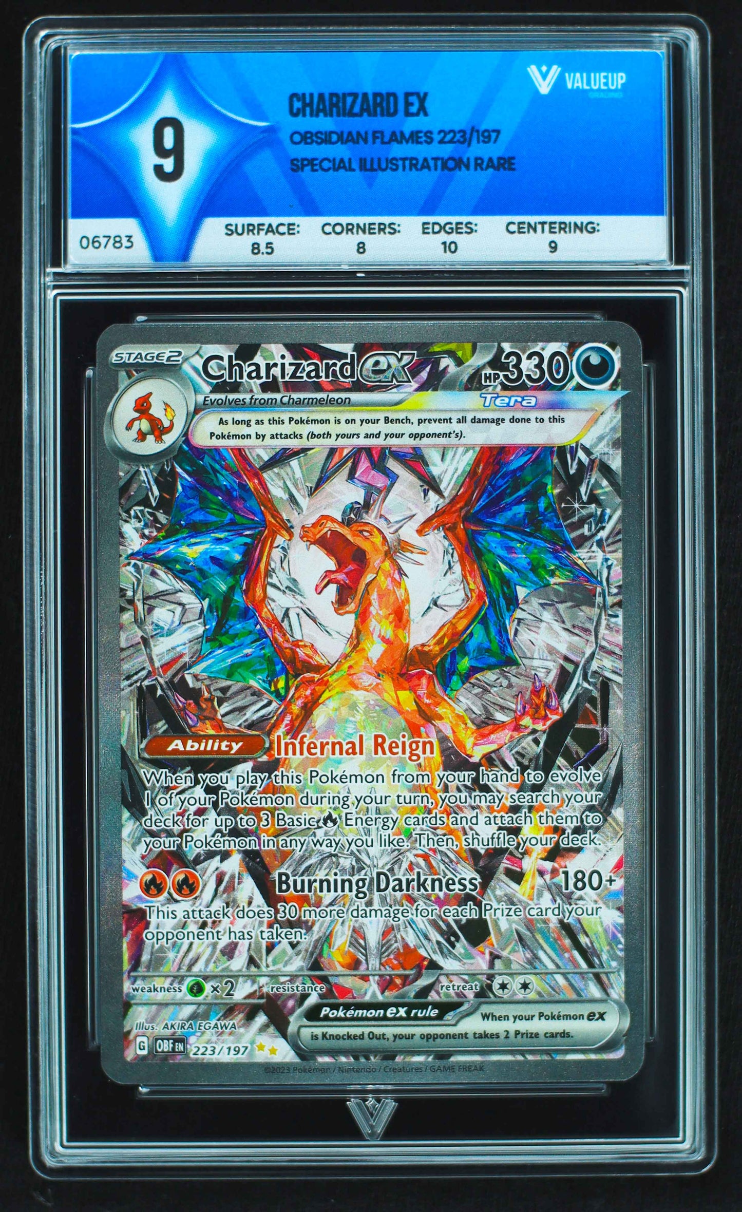 06783 CHARIZARD EX Grading Card