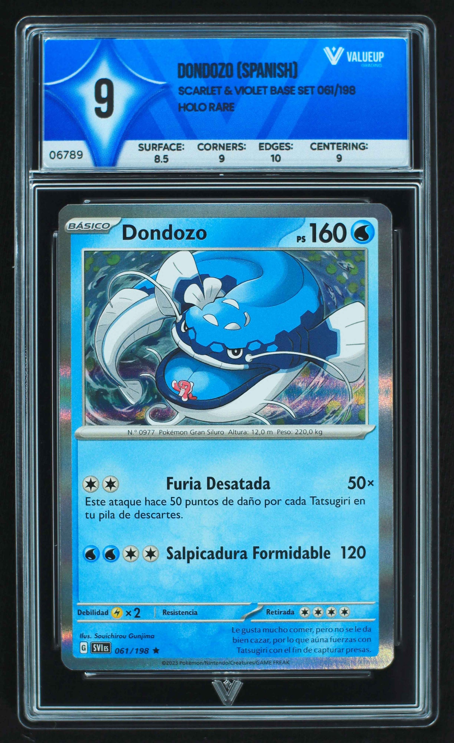 06789 DONDOZO (SPANISH) Grading Card