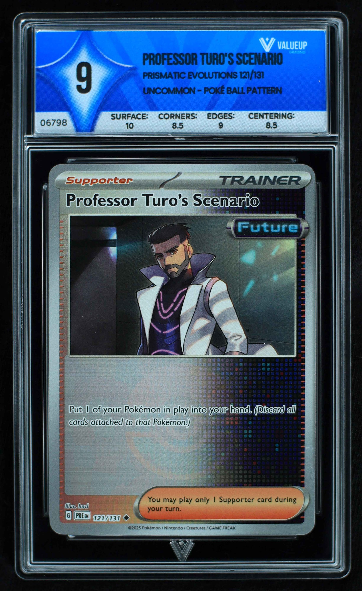 06798 PROFESSOR TURO'S SCENARIO Grading Card