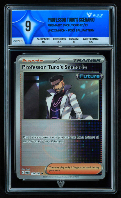 06798 PROFESSOR TURO'S SCENARIO Grading Card