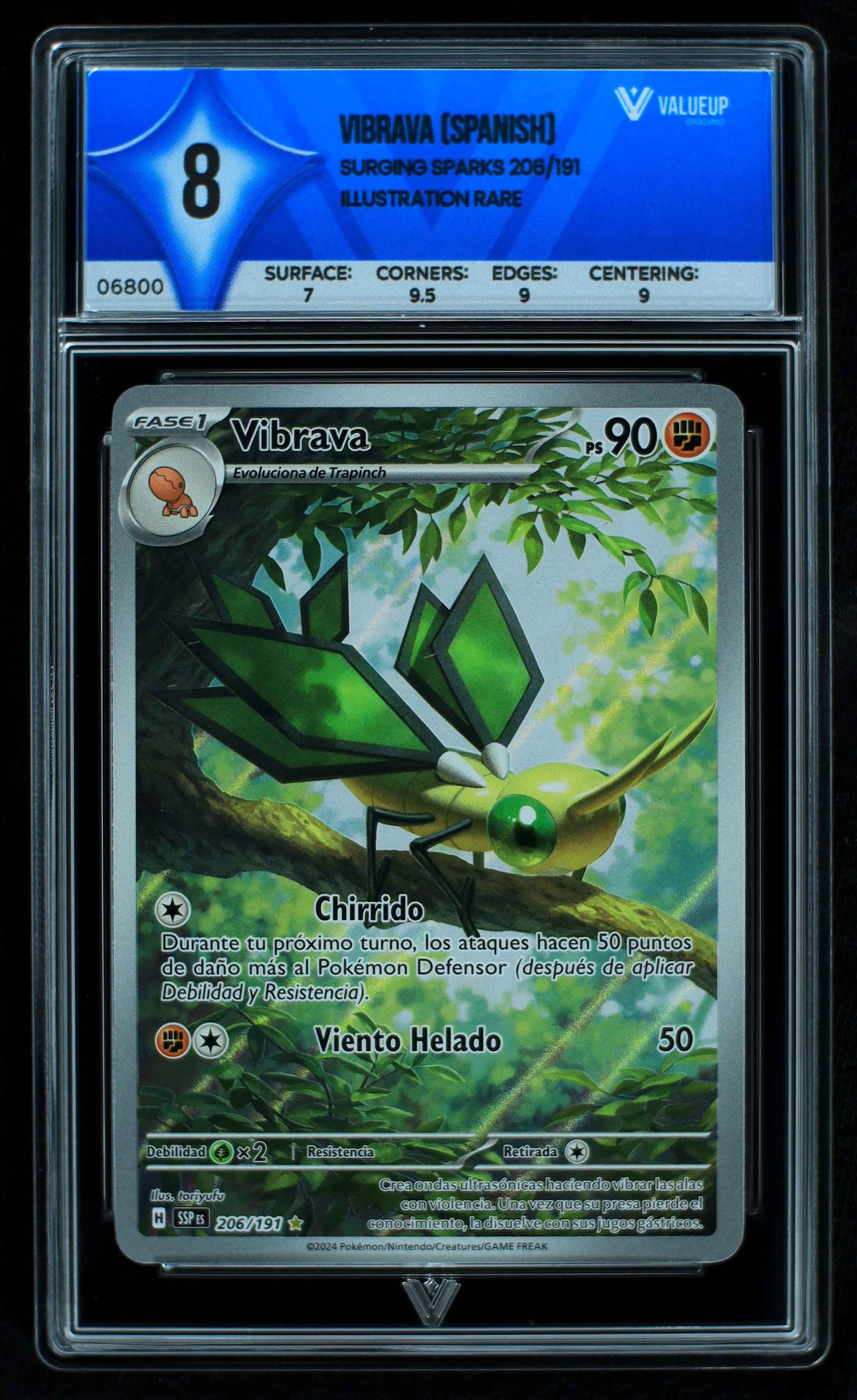 06800 VIBRAVA (SPANISH) Grading Card