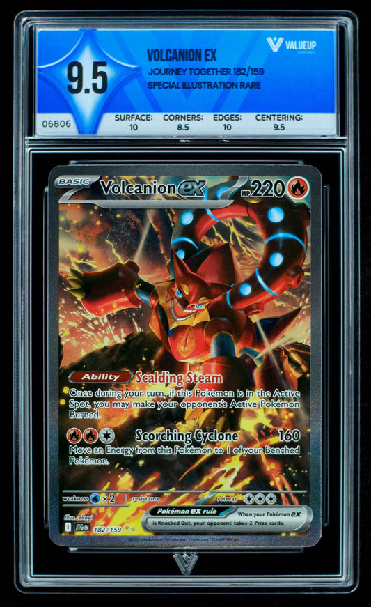 06806 VOLCANION EX Grading Card