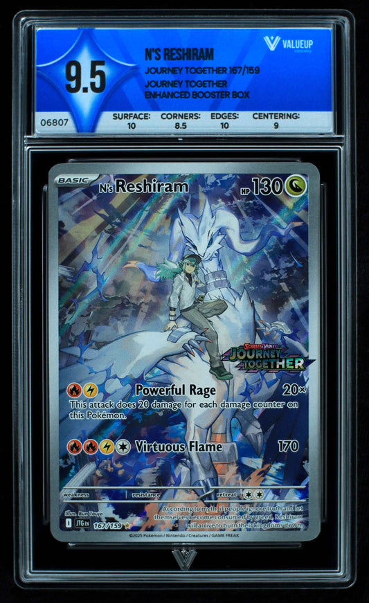 06807 N'S RESHIRAM Grading Card