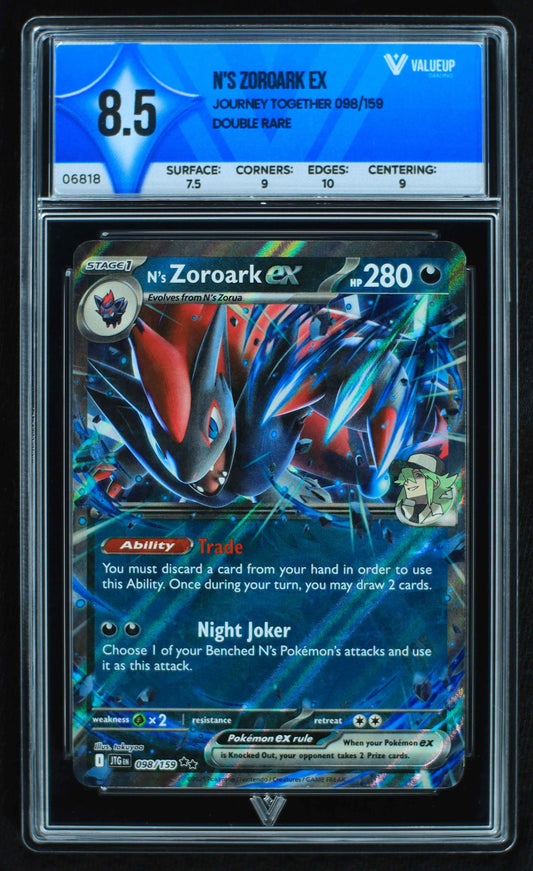 06818 N'S ZOROARK EX Grading Card