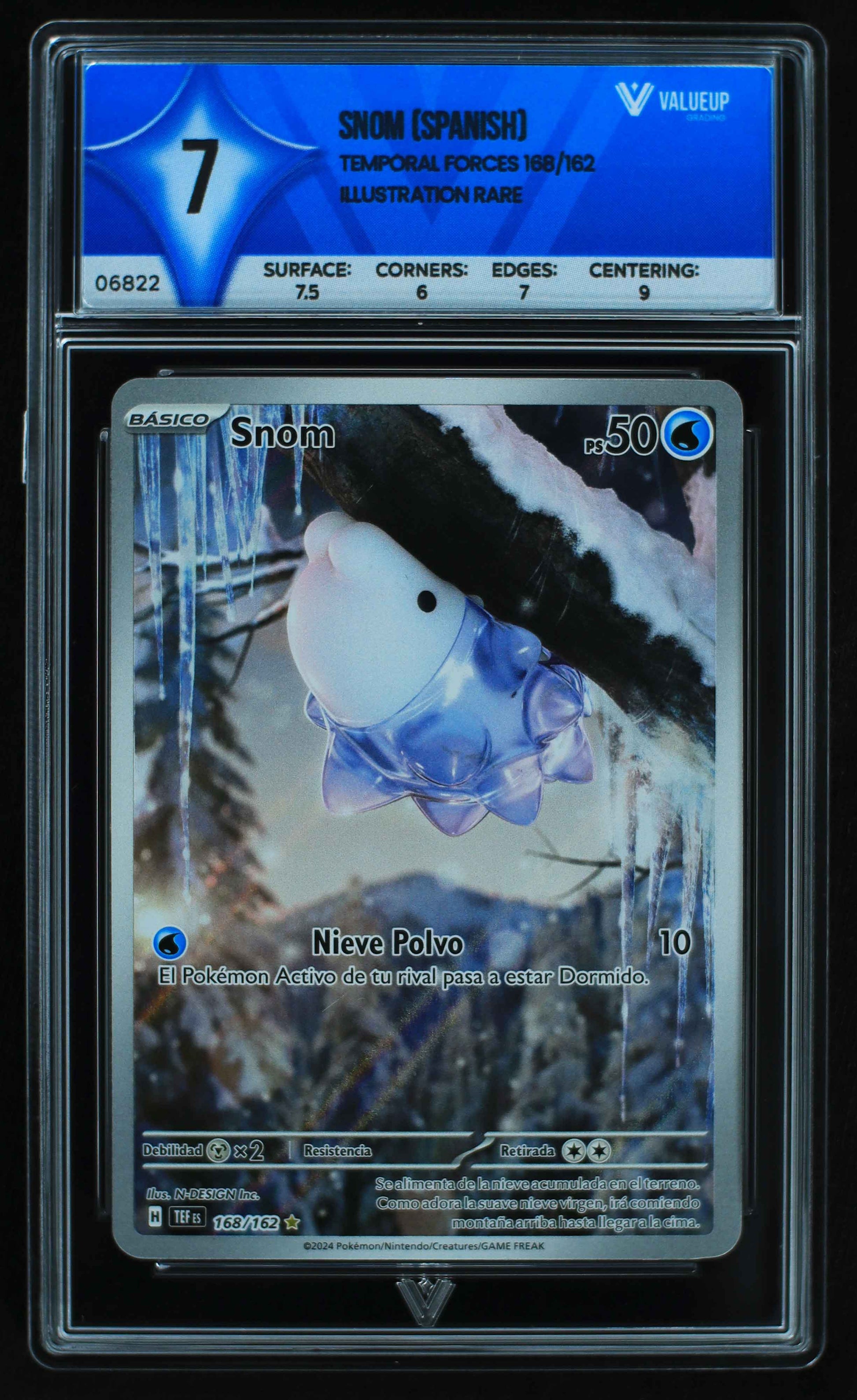 06822 SNOM (SPANISH) Grading Card