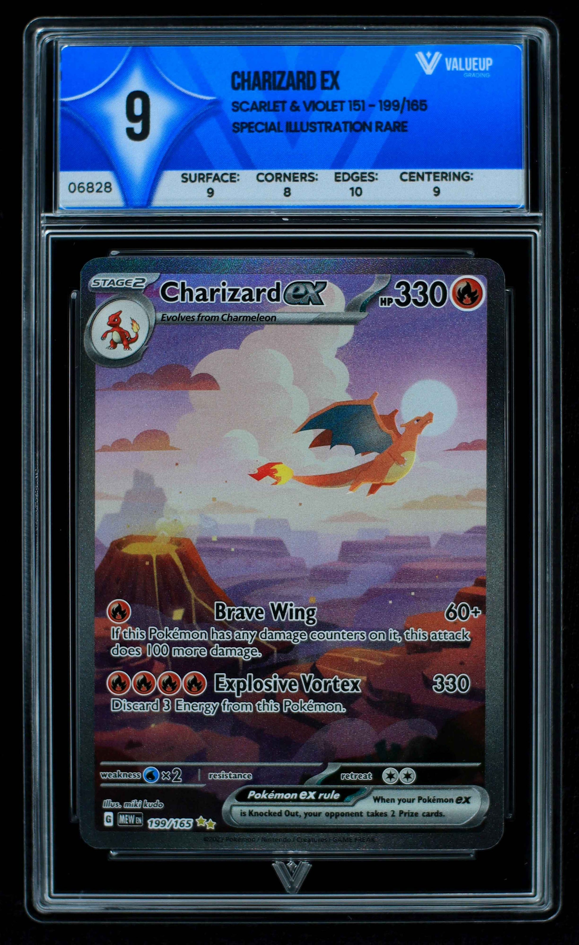 06828 CHARIZARD Grading Card