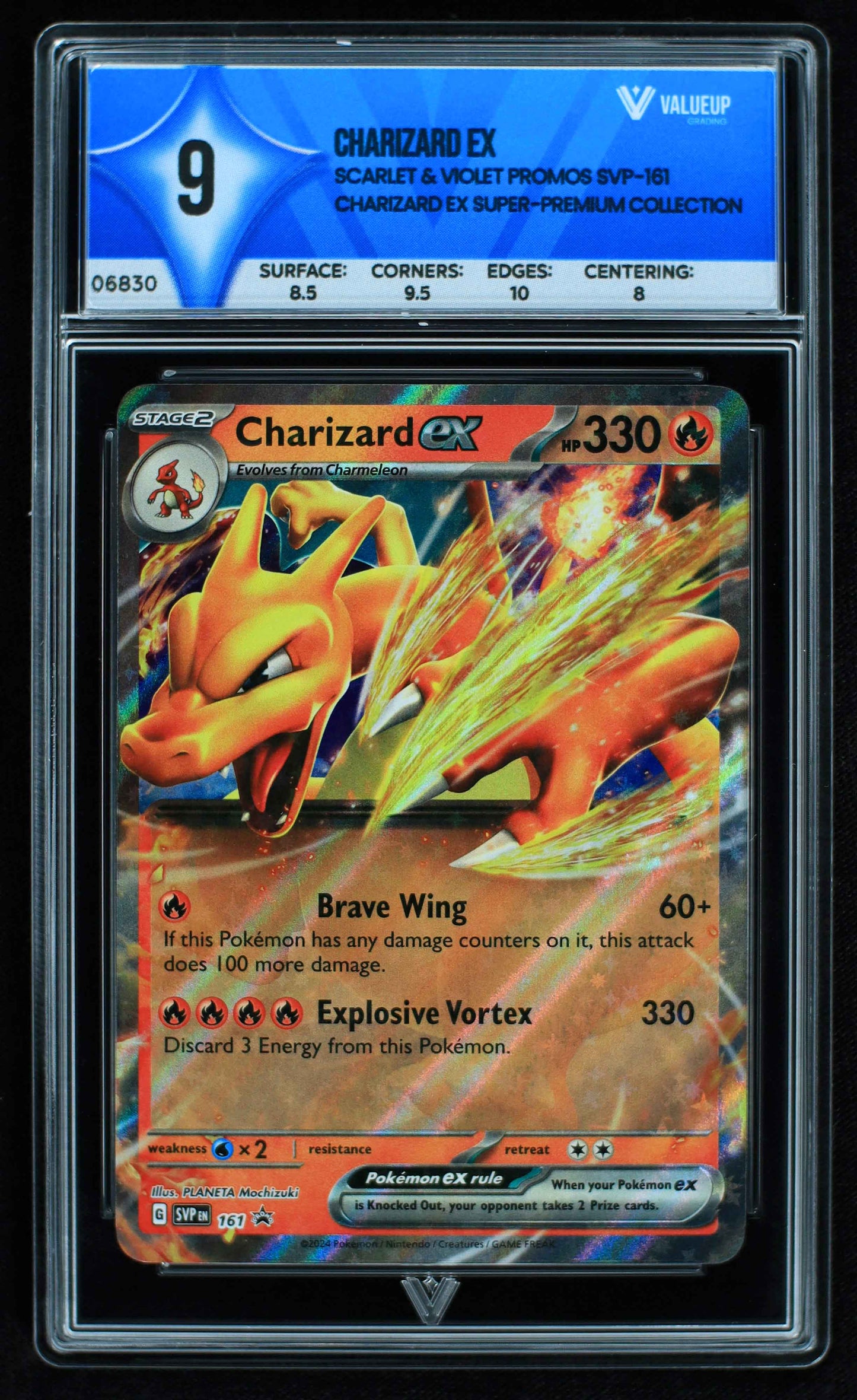 06830 CHARIZARD EX Grading Card
