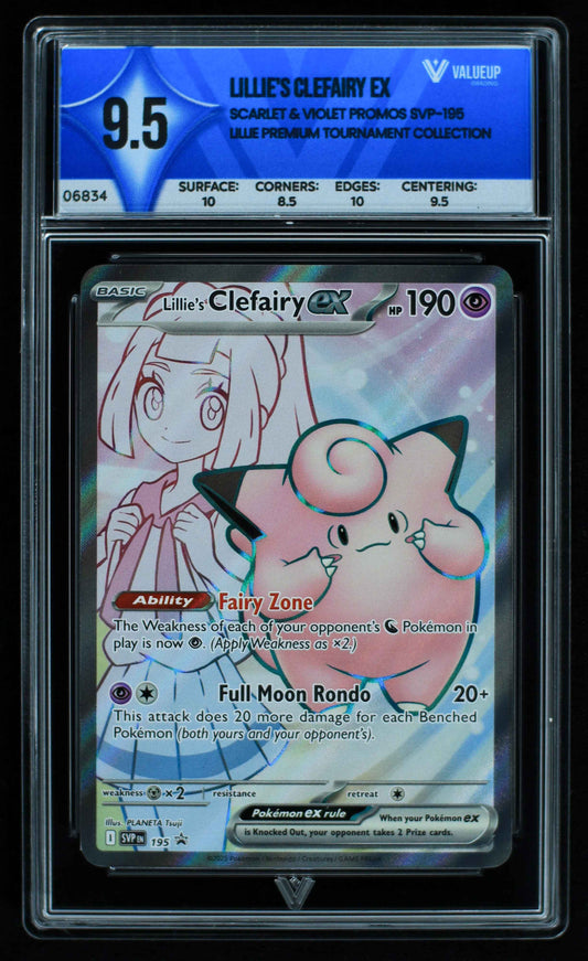 06834 LILLIE'S CLEFAIRY EX Grading Card