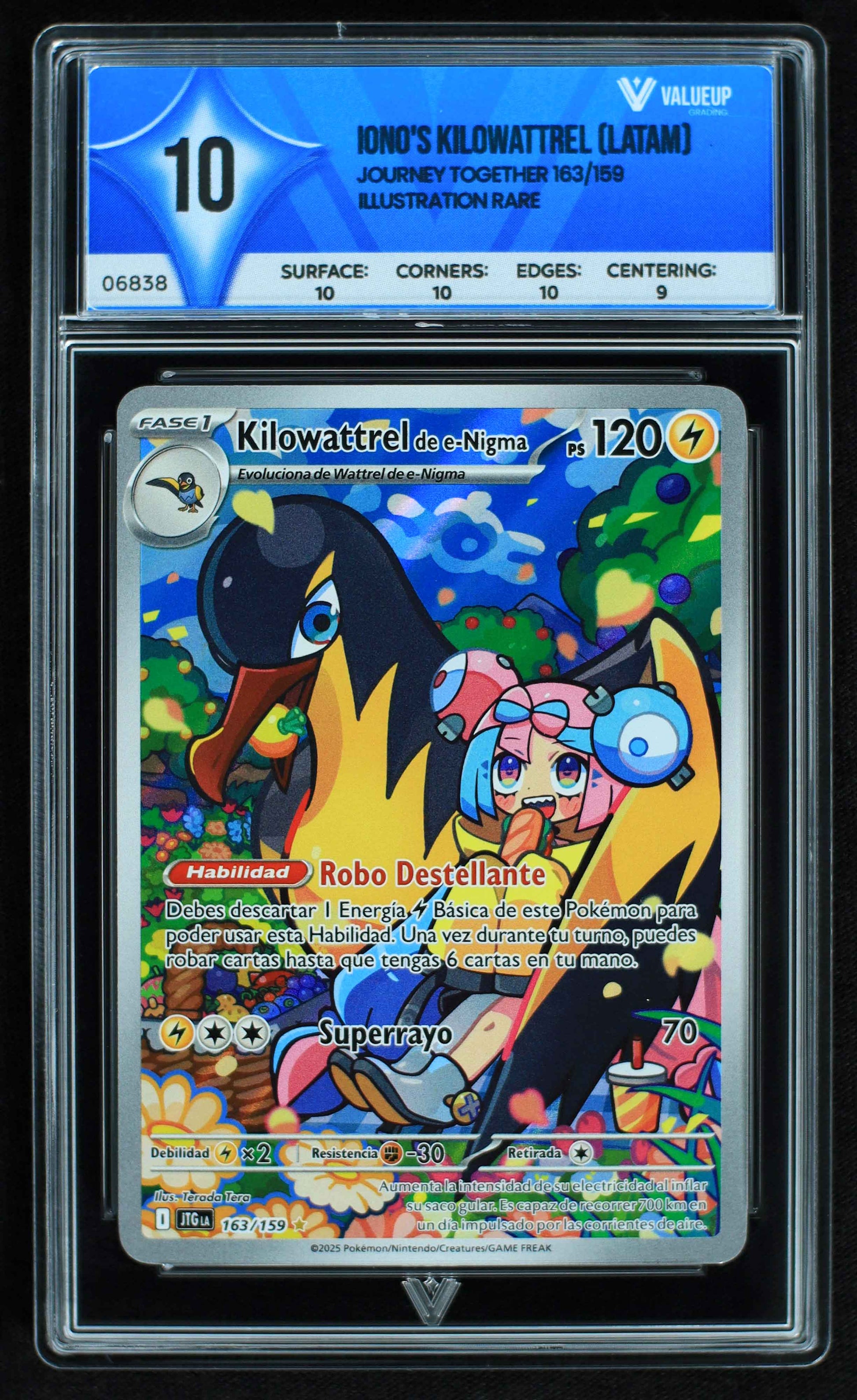 06838 IONO'S KILOWATTREL (LATAM) Grading Card