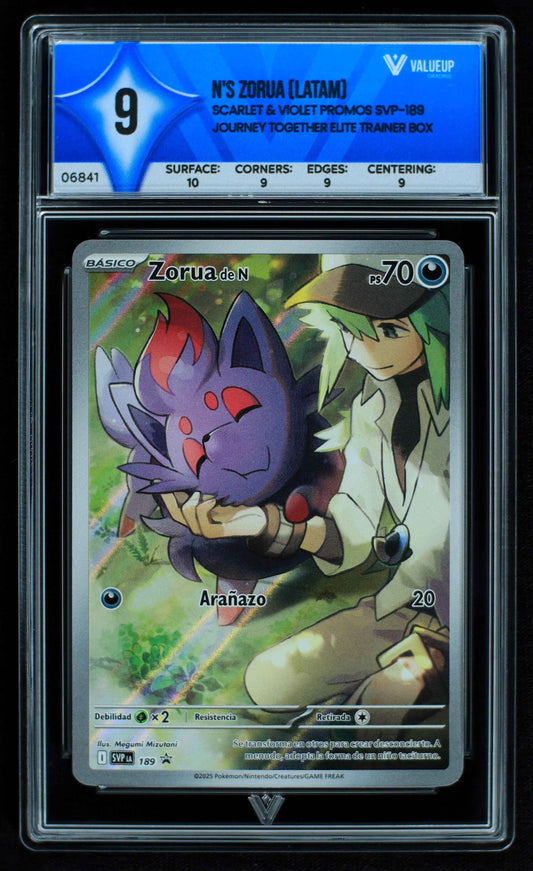 06841 N'S ZORUA (LATAM) Grading Card