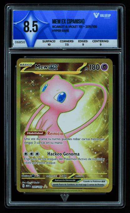 06850 MEW EX (SPANISH) Grading Card