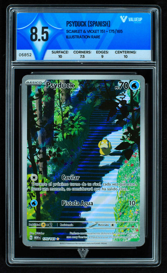 06852 PSYDUCK (SPANISH) Grading Card
