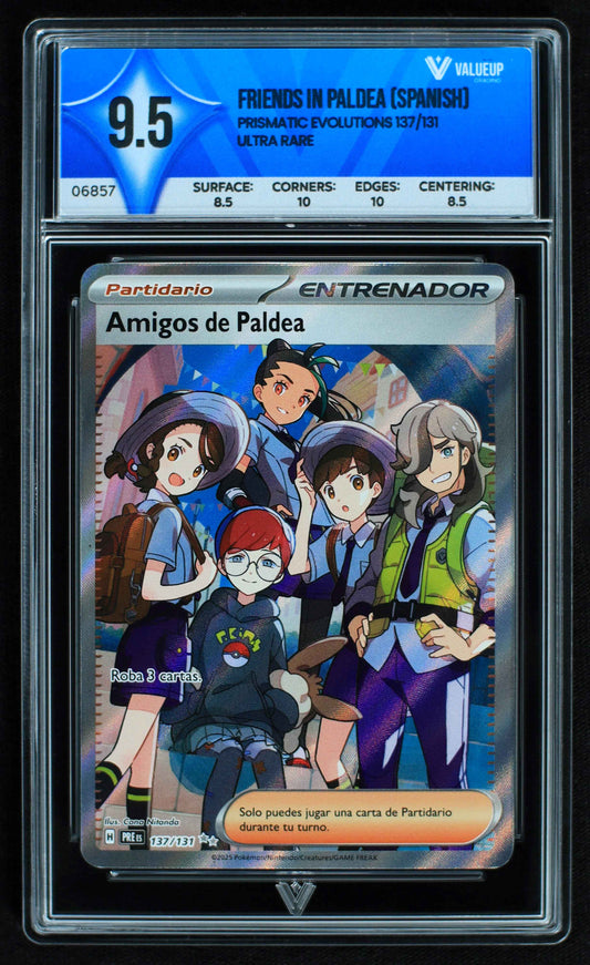 06857 FRIENDS IN PALDEA (SPANISH) Grading Card